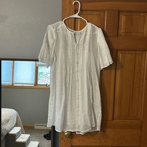Banana Republic lined muslin dress. Sz Small